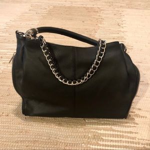 NWT Black Bucket Purse